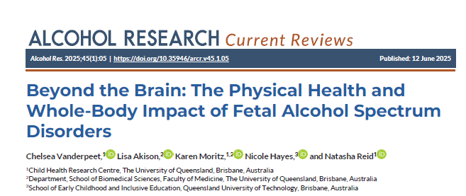 Lire la suite à propos de l’article Exposition prénatale à l’alcool et santé globale : une approche systémique des TSAF Analyse des comorbidités somatiques et enjeux pour le suivi tout au long de la vie