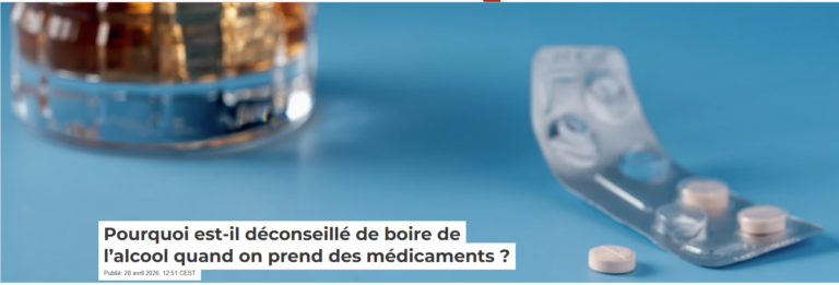 Lire la suite à propos de l’article Pourquoi est‑il déconseillé de boire de l’alcool quand on prend des médicaments ?