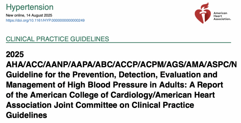 Lire la suite à propos de l’article Nouvelles recommandations américaines 2025 sur l’hypertension et l’alcool
